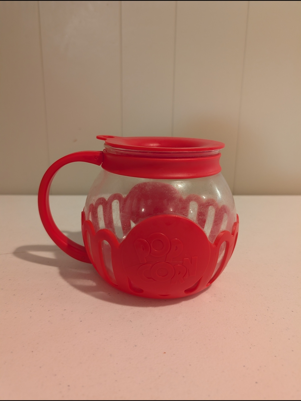 Red Popcorn Microwave Popcorn Maker